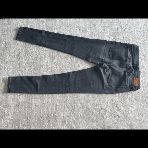 Black washed skinny jeans - Picture 2 of 3
